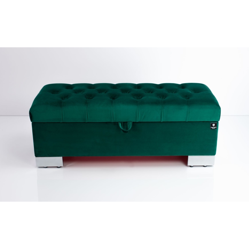 Tufted Storage Bench